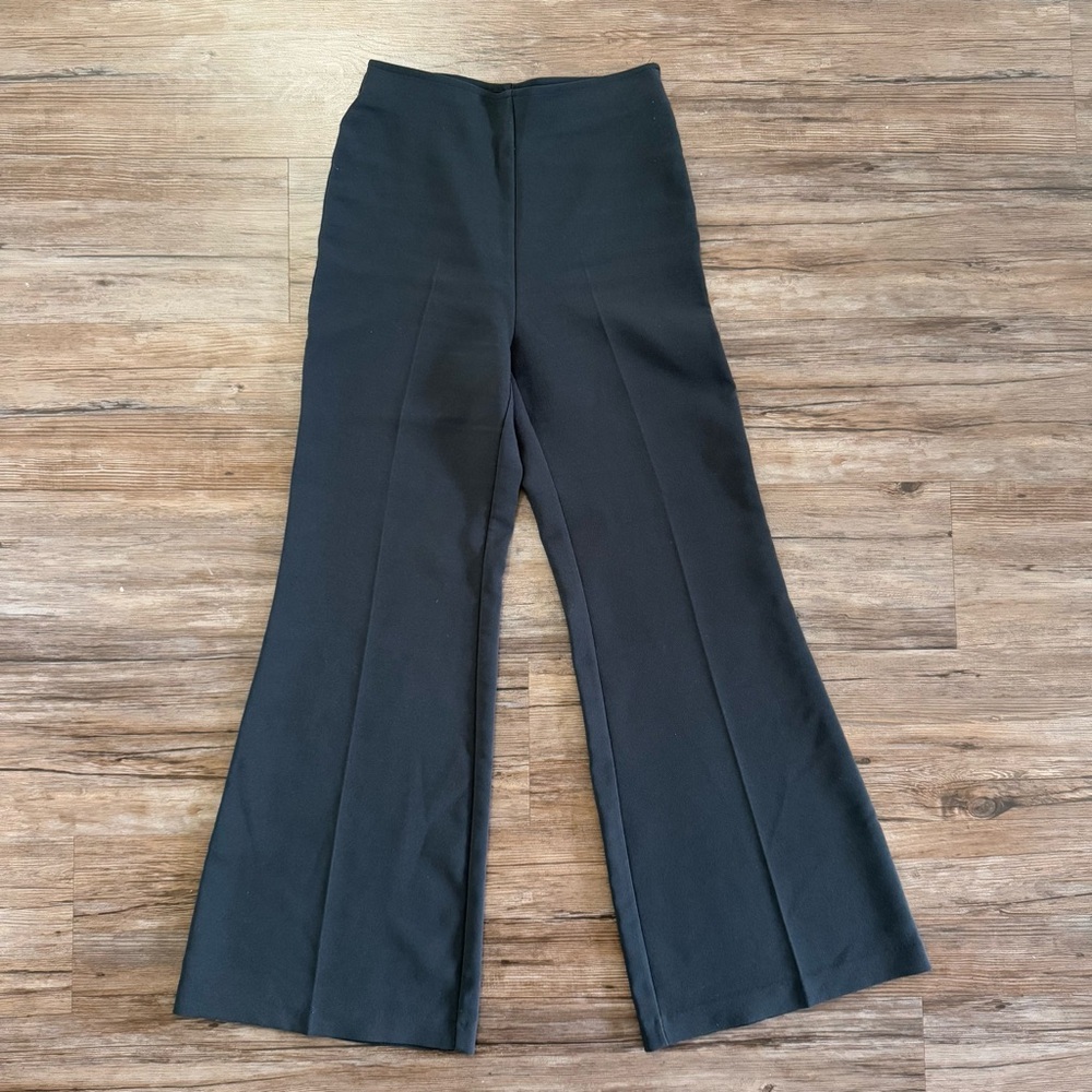 Urban Outfitters Tailored High Waisted Navy Trousers
